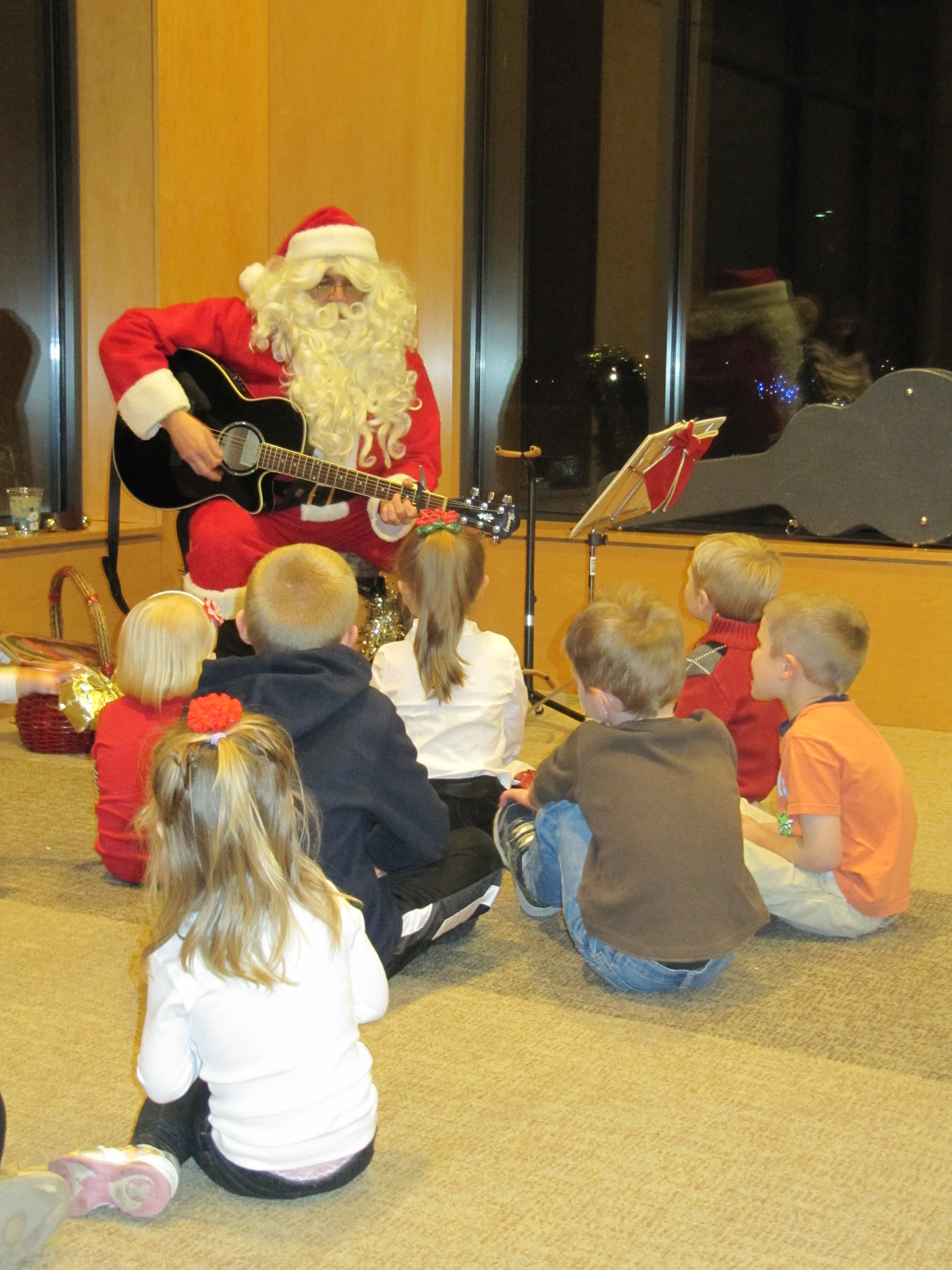 Rock with Santa