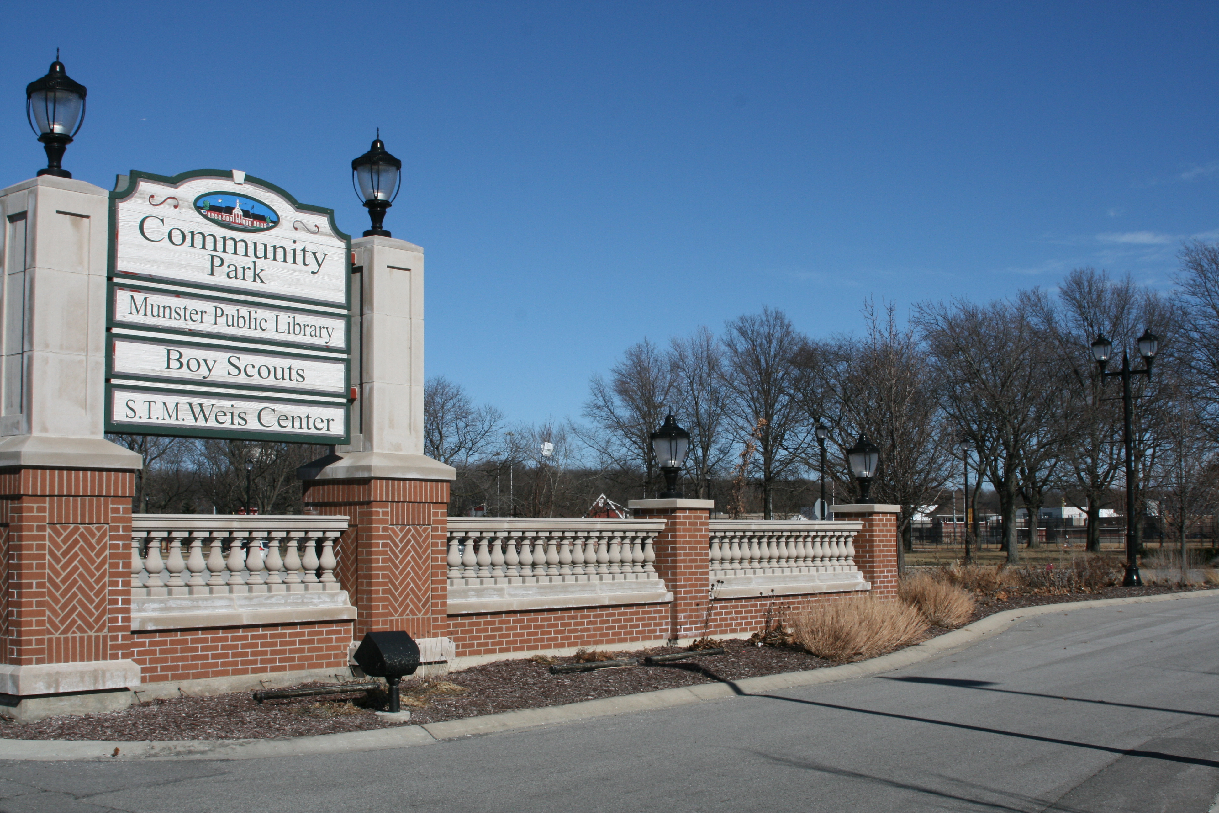 Community Park Sign