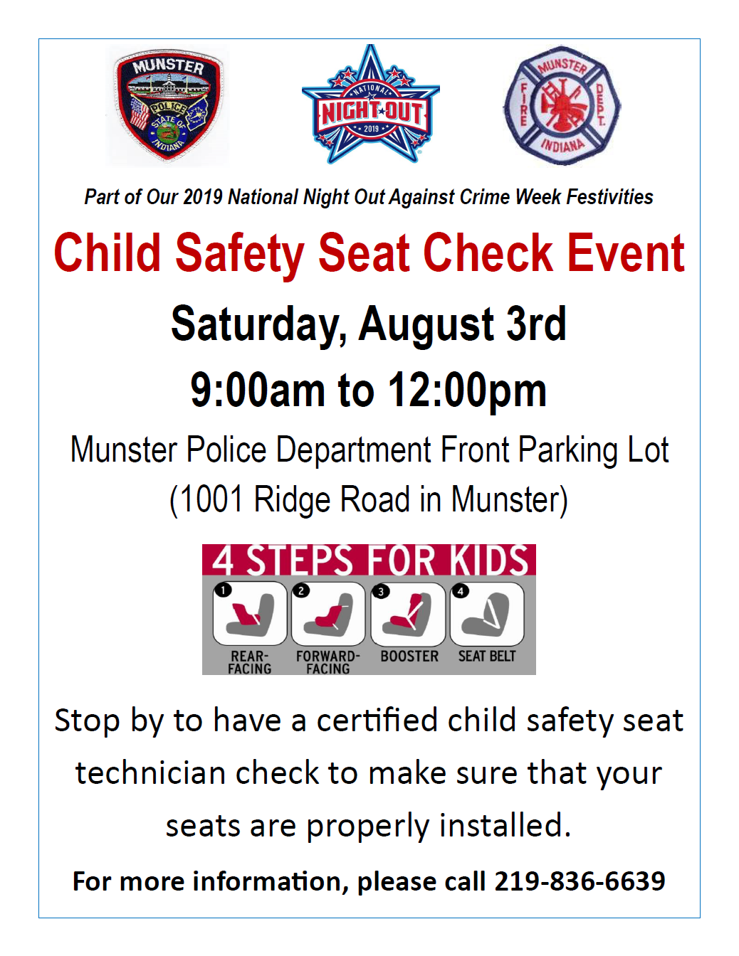 Car Seat Event