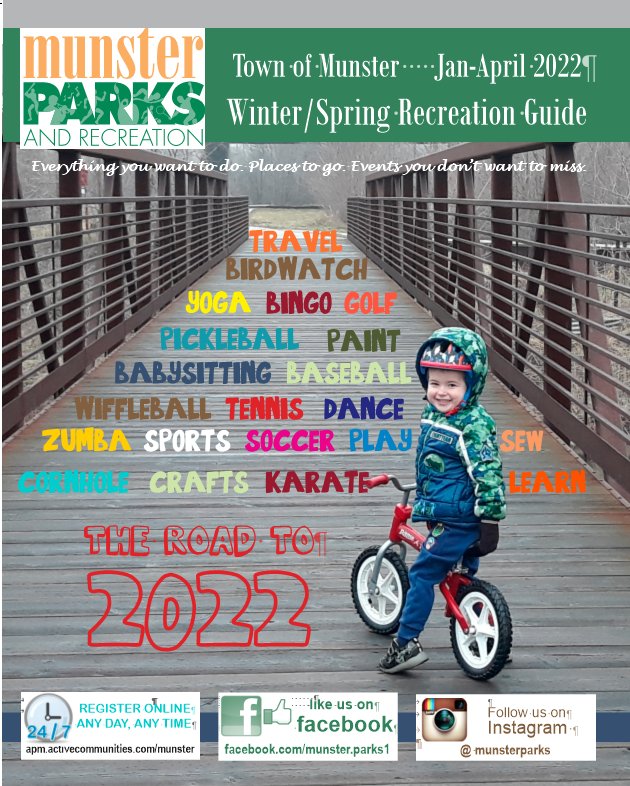Image for news story: 2022 Winter/Spring Recreation Now Available