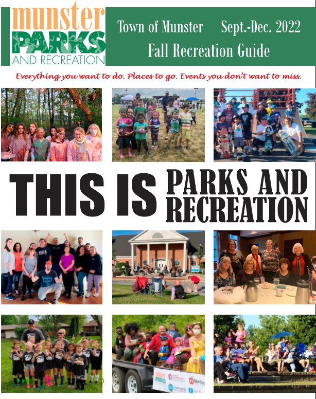 Seasonal Recreation Guide / Town of Munster, IN