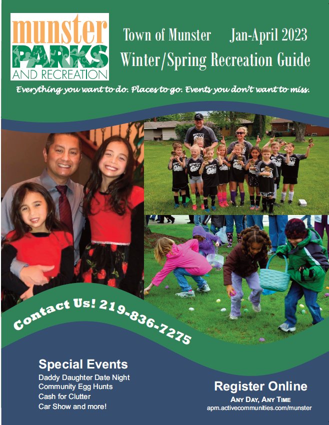 Image for news story: 2023 Winter/Spring Recreation Now Available
