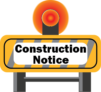 Image for news story: Construction Notice