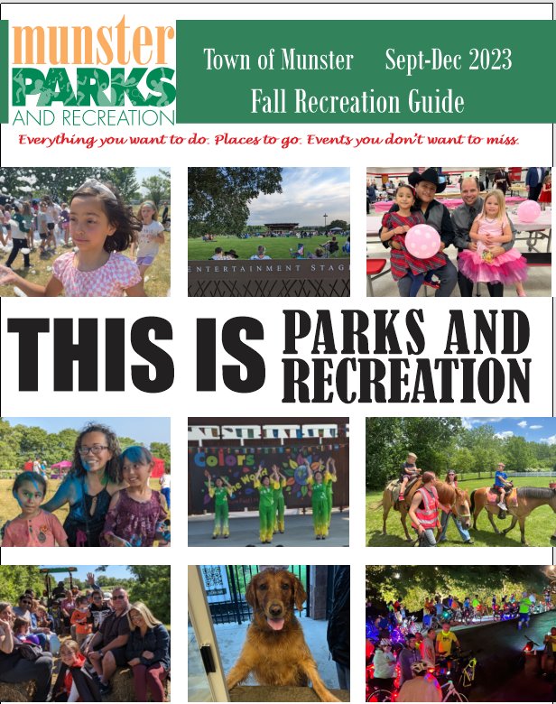 parks and recreation cover