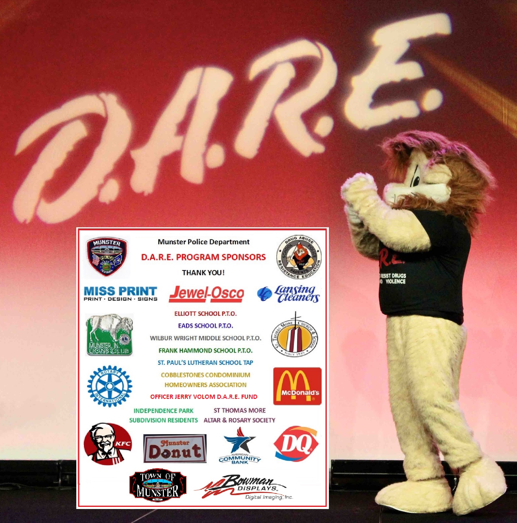 DARE Sponsors 2023