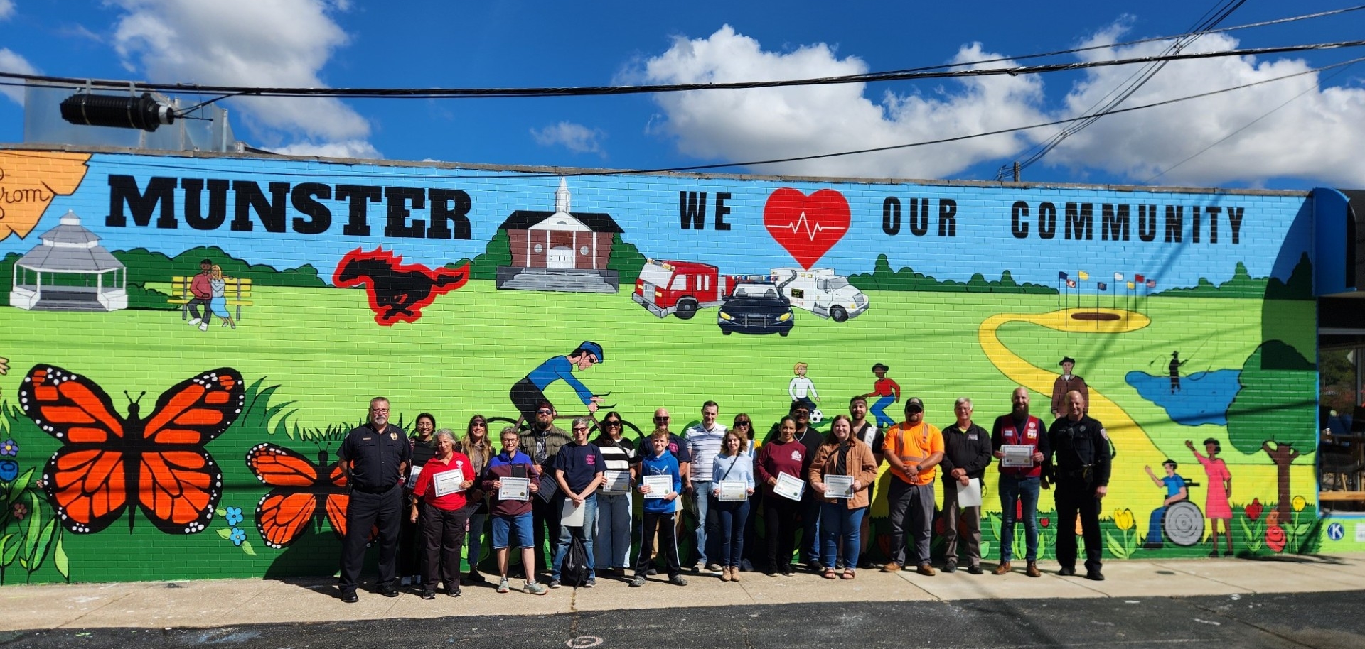 Mural-Volunteers & Supporters