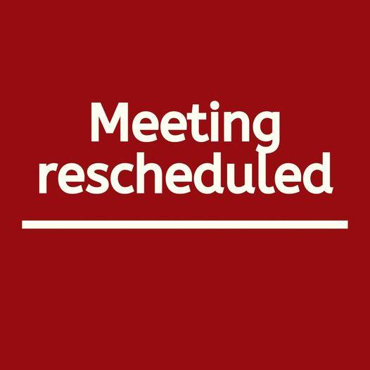 Image for news story: CRIME WATCH MEETING POSTPONED TO THURSDAY, OCTOBER 30TH!
